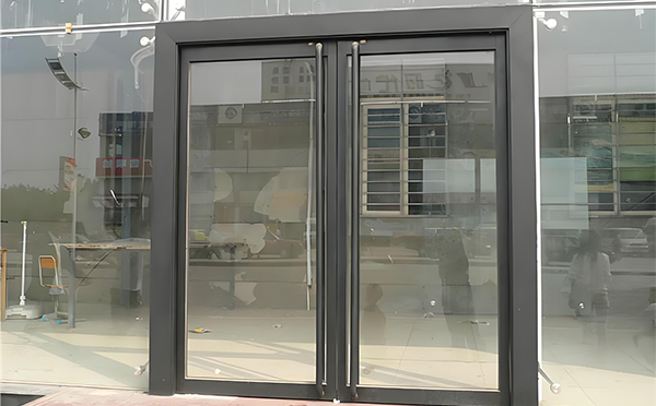 安康玻璃地弹门