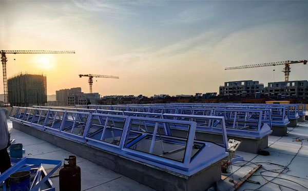 消防安康排烟窗工作原理