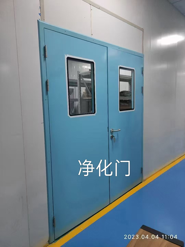 净化门在医疗器械生产车间的配套应用