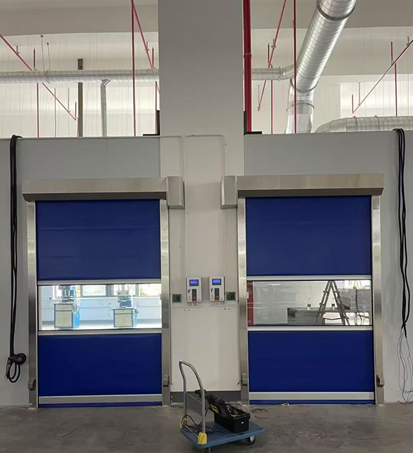 安康快速安康卷帘门助力食品加工车间环境升级