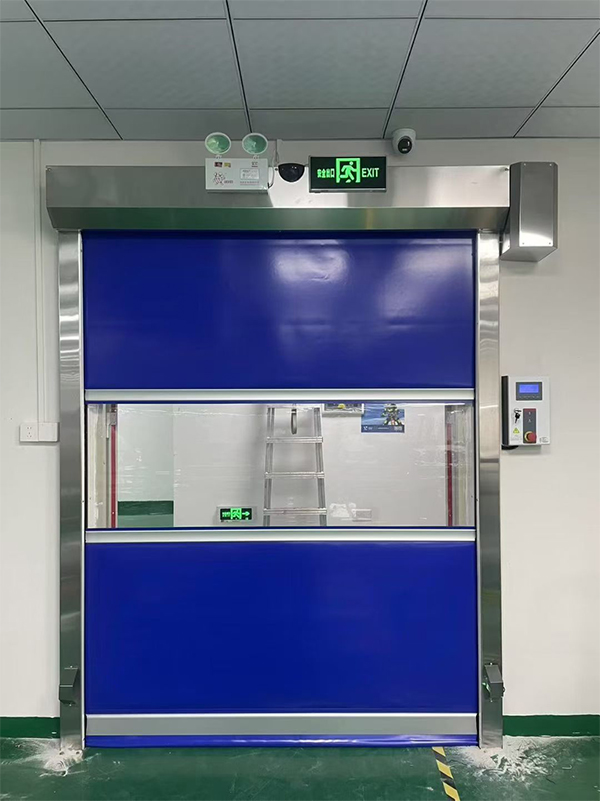 安康快速安康卷帘门在冷链物流仓储区的应用实践